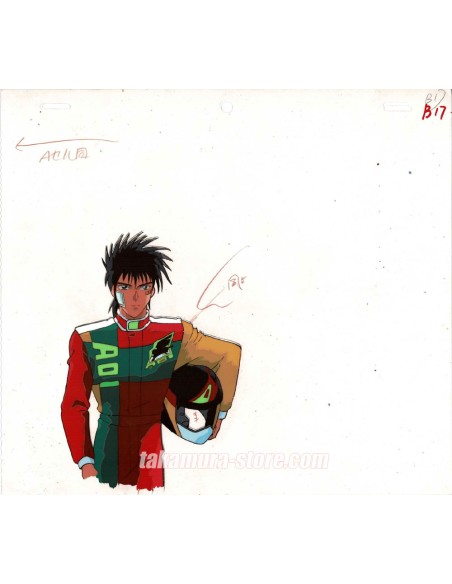 Cyber Formula anime cel