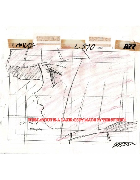 Gall Force crayonné