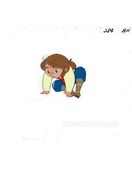 Treasure Island anime cel