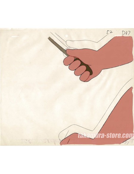 Gauche the Cellist anime cel