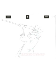 Edgar de la cambriole/Lupin the 3rd crayonné