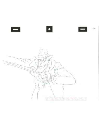 Edgar de la cambriole/Lupin the 3rd crayonné