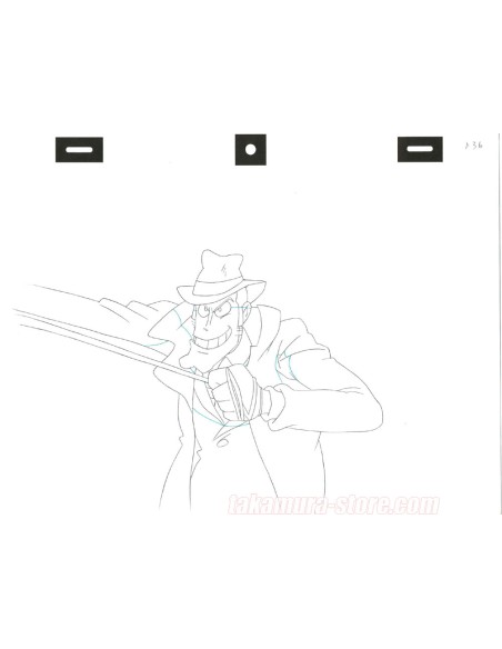 Edgar de la cambriole/Lupin the 3rd crayonné