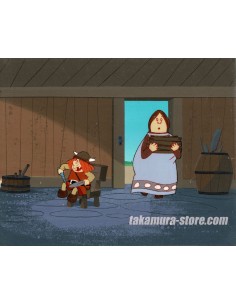 Vicky the Viking anime cel 2