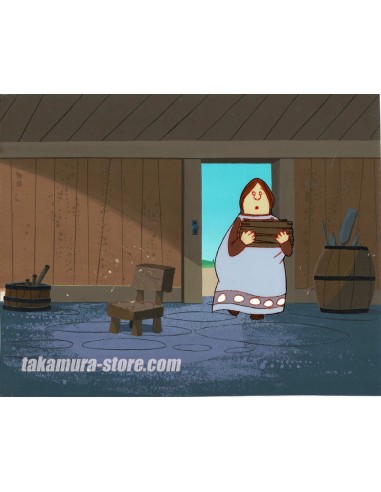 Vicky the Viking anime cel