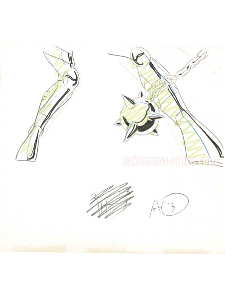 Saint Seiya/chevaliers du zodiac crayonné