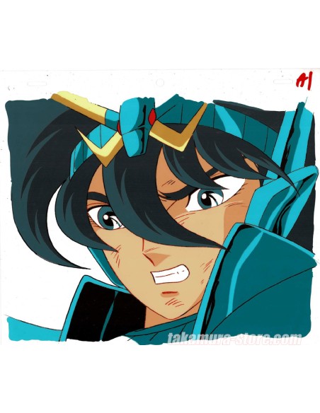 Saint Seiya anime cel
