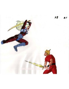 Space Cobra anime cel