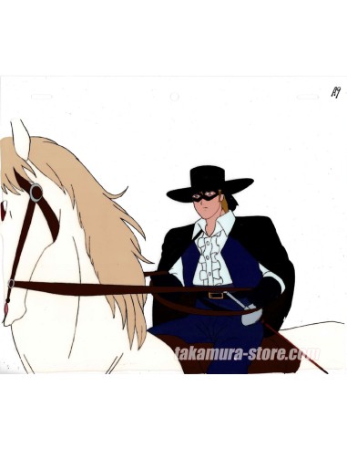 The Legend of Zorro anime cel
