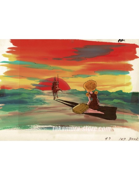 Don Quixote anime cel