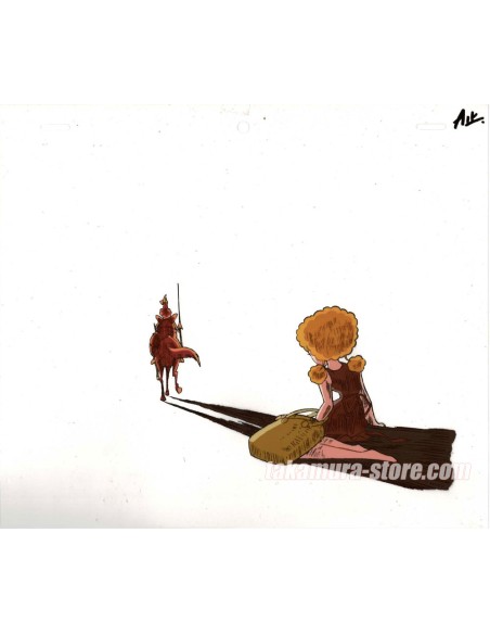 Don Quixote anime cel