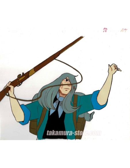 Treasure Island anime cel