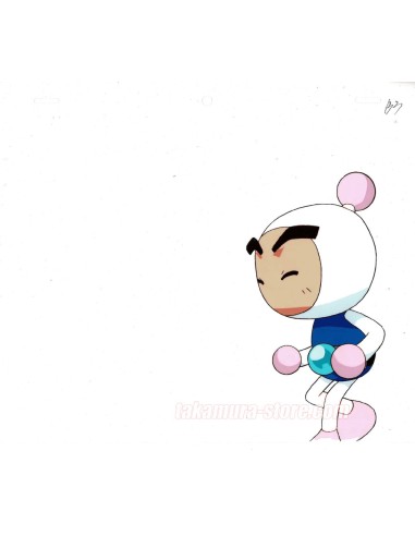 Bomber Man anime cel