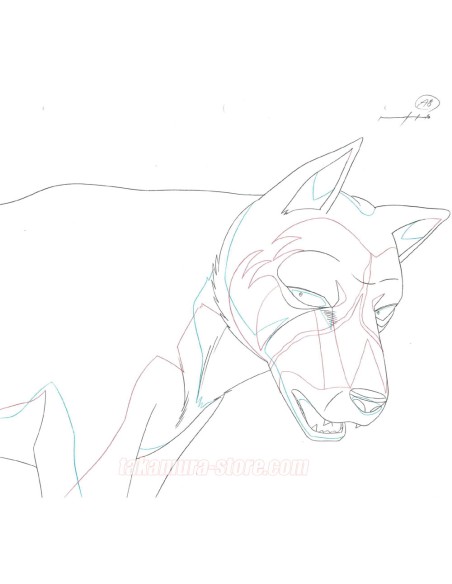 Ginga Nagareboshi Gin original sketch