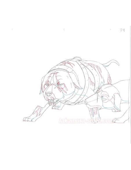Ginga Nagareboshi Gin original sketch