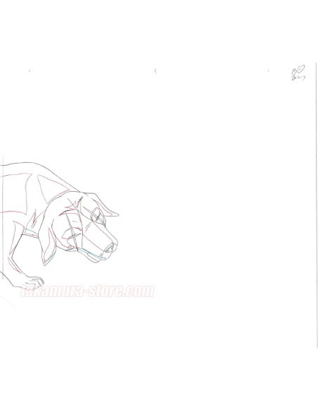 Ginga Nagareboshi Gin crayonmé original