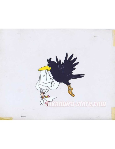 Spoon Oba-san anime cel