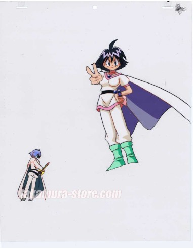 Slayers anime cel