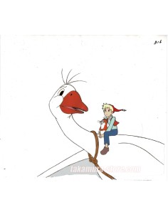 Nils Holgersson anime cel