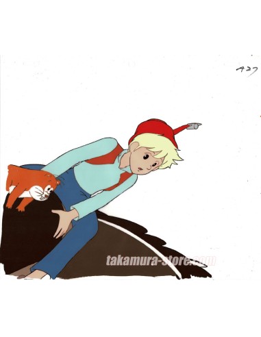 Nils Holgersson anime cel