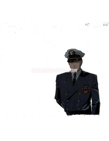 Silent Service Anime cel