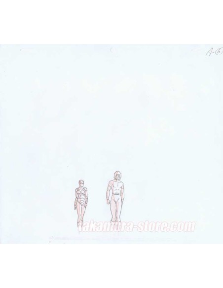 Space Cobra anime cel