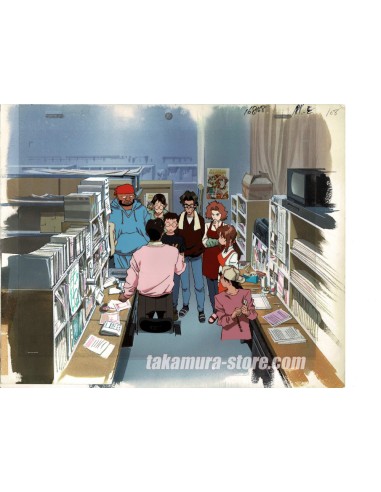 Golden Boy Anime Cel
