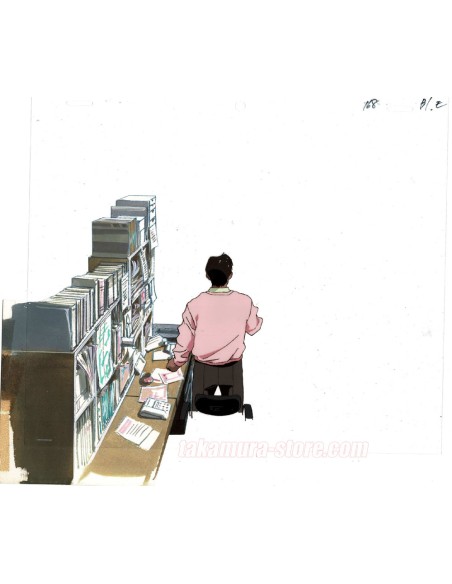 Golden Boy Anime Cel