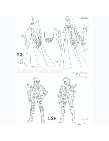 Setting Saint Seiya Backgrounds