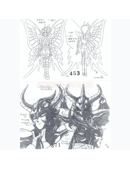 Setting Saint Seiya Backgrounds