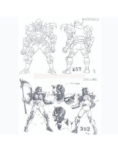 Setting Saint Seiya Backgrounds