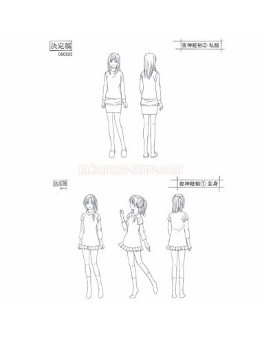 Setting Death Note characters