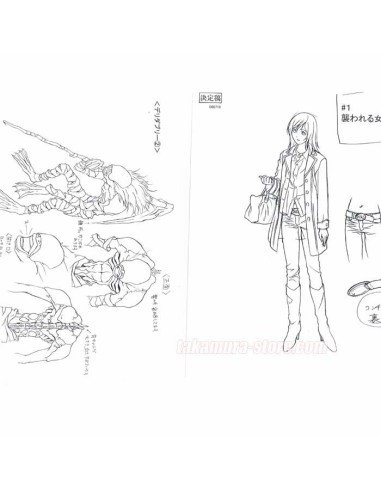 Setting Death Note characters