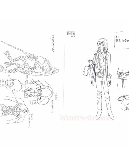 Setting Death Note characters