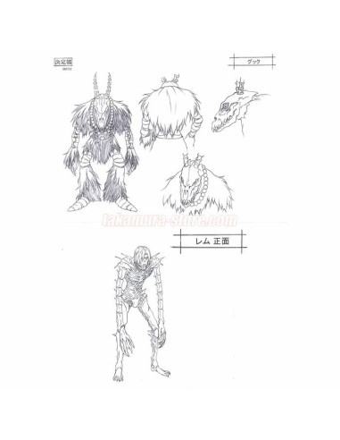 Setting Death Note characters