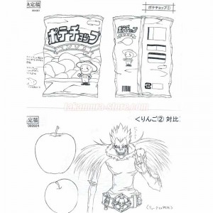 Setting Death Note characters