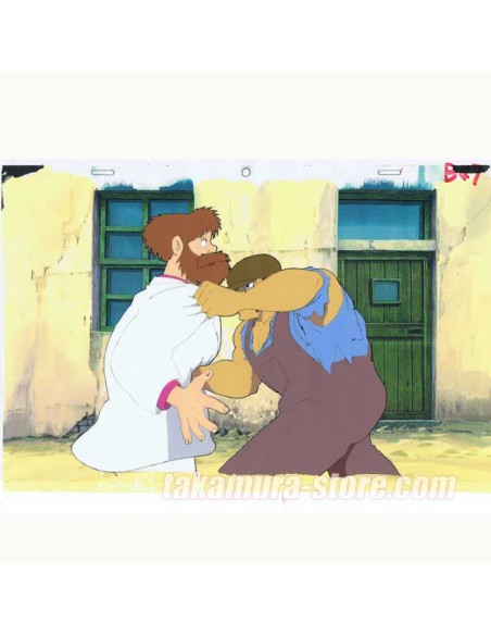 Castle in the Sky anime cel Ghibli_276 天空の城ラピュタセル画