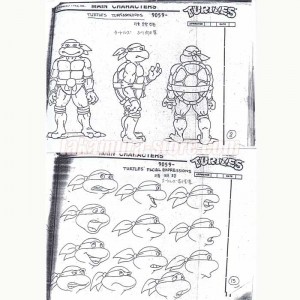 Teenage Mutant Ninja Turtles character setting