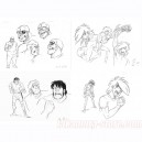 Ashita no joe 2 model sheets