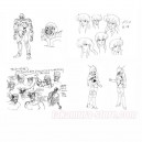 Bubble Gum Crisis Model Sheets