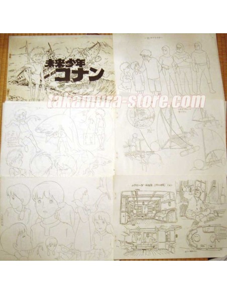 Setting Conan Future Boy