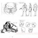 Captain Future model sheets