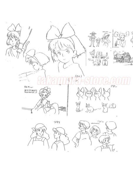Setting Kiki delivery service Ghibli