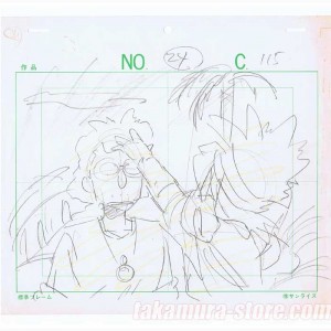 Spirit Hero Wataru 3 sketches R216