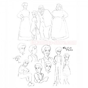 Model Sheets Anne of the green gables