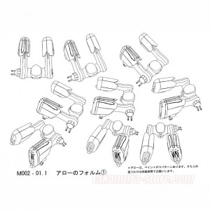 Model Sheets Molly Star Race Mechas