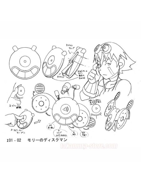 Model Sheets Molly Star Racer Objects