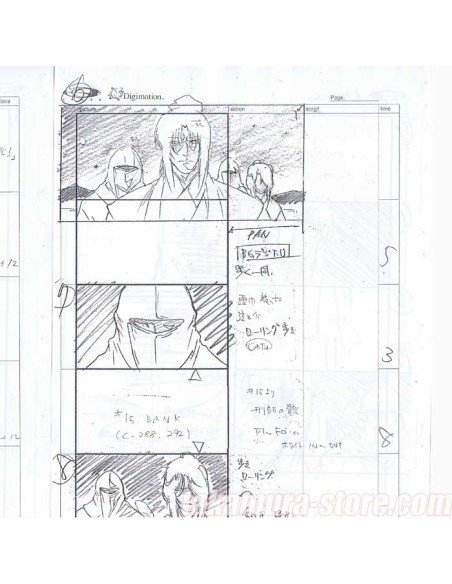 Storyboard Basilisk episode 17