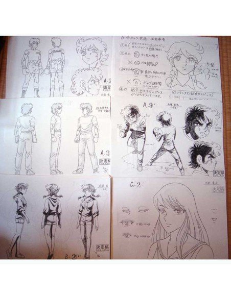 Setting_Ring ni Kakero_(Saint Seiya's Author)