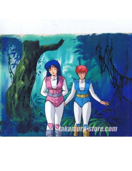 Dirty Pair Anime Cel R329